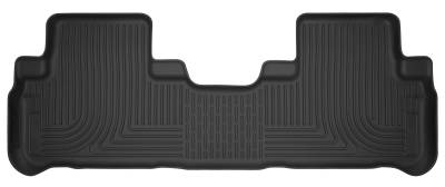 Husky Liners - Husky Liner X-act Contour 2nd Row Floor Liners Black for Highlander 52641