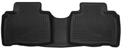 Husky Liners - Husky Liner X-act Contour 2nd Row Floor Liners Black Lincoln MKX 52511