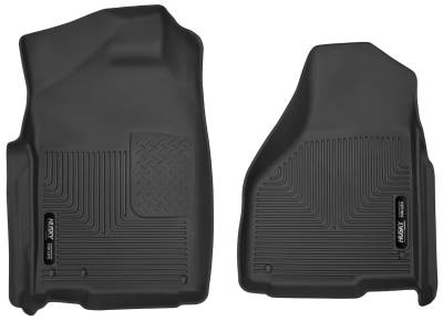 Husky Liners - Husky Liner X-act Contour Front Floor Liners Black for Dodge Ram Trucks 53521