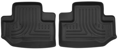 Husky Liners - Husky Liner X-act Contour 2nd Row Floor Liners Black for Jeep Wrangler 53581