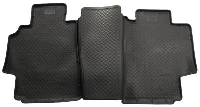 Husky Liners - Husky Liner Classic Series 2nd Row Floor Liners Black for Dodge Ram 61711