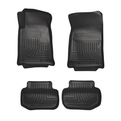 Husky Liners - Husky Liner Weatherbeater Front/Rear Floor Liners Black Chevrolet Camaro 98121