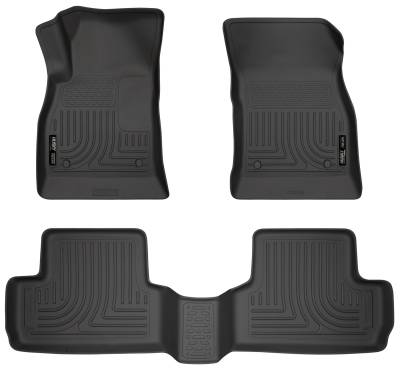 Husky Liners - Husky Liner Weatherbeater Front/Rear Floor Liners Black Buick Verano 98171