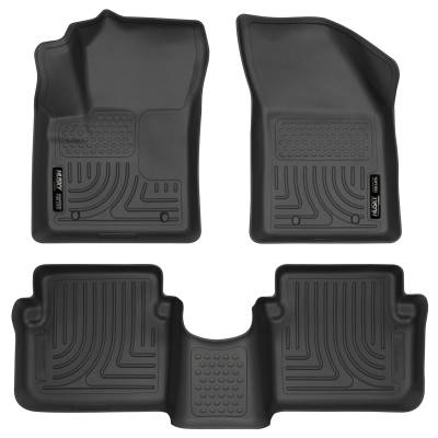 Husky Liners - Husky Liner Weatherbeater Front/Rear Floor Liners Black for Chrysler 200 98091