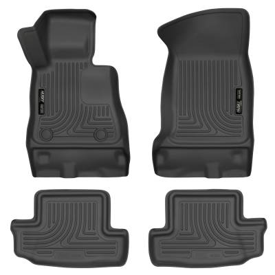 Husky Liners - Husky Liner Weatherbeater Front/Rear Floor Liners Black Chevrolet Camaro 99121