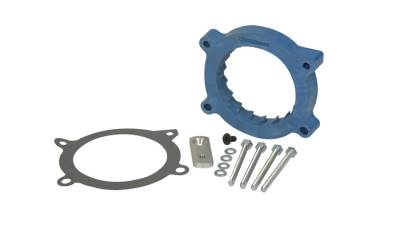 Volant - Volant 725253 Vortice Performance Throttle Body Spacer Blue