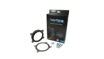Volant - Volant 725062 Vortice Performance Throttle Body Spacer Blue