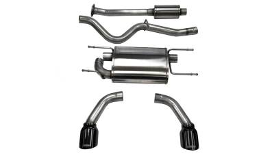 Corsa Performance - Corsa Performance 14864BLK Sport Cat-Back Exhaust System for 13-20 86 BRZ FR-S