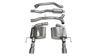 Corsa Performance - Corsa Performance 14888 Sport Cat-Back Exhaust System for 13-19 ATS