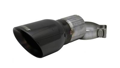 Corsa Performance - Corsa TK006BLK Exhaust Tip Kit 3" Diameter Black Finish Clamp-On Installation