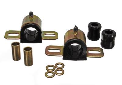 Energy Suspension - Energy Suspension 2.5110G Sway Bar Bushing Set Front Polyurethane Black