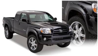 Bushwacker - Bushwacker Pocket Style Front/Rear Fender Flares Black for Tacoma 31920-02