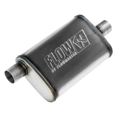 Flowmaster - Flowmaster FlowFX Series 2.25" Offset/Center Muffler-Stainless 71225