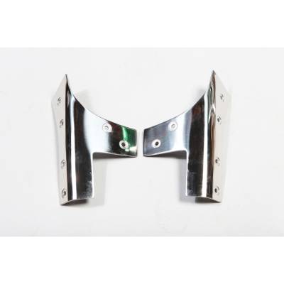 Rugged Ridge - Rugged Ridge 11112.03 Windshield Hinges Stainless Steel for Jeep Wrangler