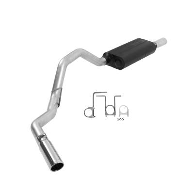 Flowmaster - Flowmaster 17446 Force II Kit Cat-Back Exhaust System Aluminized