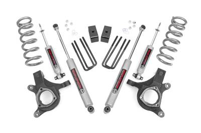 Rough Country Suspension Systems - Rough Country 4.5" Suspension Lift Kit 99-06 Silverado/Sierra 1500 RWD 239N2