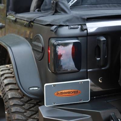 Bushwacker - Bushwacker Trail Armor Rear Corner Guards Black for Jeep JL 14011