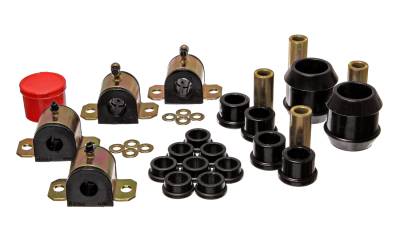 Energy Suspension - Energy Suspension 8.18106G Hyper-Flex Master Bushing Kit Black