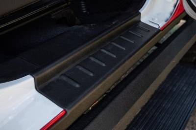 Bushwacker - Bushwacker Trail Armor Rocker Sill Protectors Black for Jeep JT 14092
