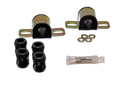 Energy Suspension - Energy Suspension 2.5101G Sway Bar Bushing Set Front Polyurethane Black