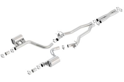 Borla - Borla 140646 ATAK Cat-Back Exhaust System for 15 Challenger