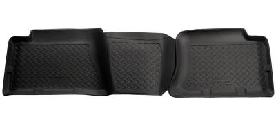 Husky Liners - Husky Liner Classic Series 2nd Row Floor Liners Black Silverado/Sierra 61471