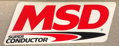 MSD - MSD Ignition 9294 Advertising Exterior Decal Super Conductor