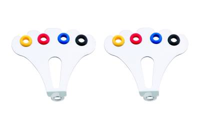 Mr Gasket - Mr Gasket 9751 Four Wire Loom Set w/Dividers Short Style 2 pc.