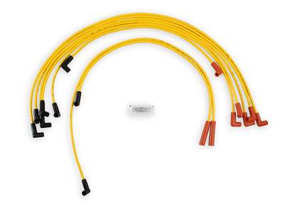 ACCEL - ACCEL 4049 Custom Super Stock Spark Plug Wire Set 8mm Yellow GM 267-379
