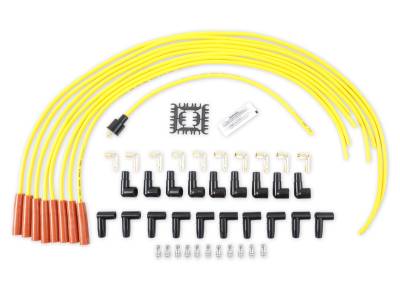 ACCEL - ACCEL 4038 Universal Super Stock Spark Plug Wire Set 8mm Yellow for AMC/GM