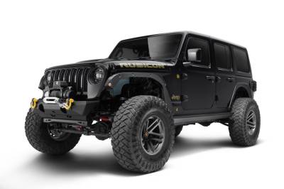 Bushwacker - Bushwacker Trail Armor Fender Flare Delete Kit Black for Jeep JL 14096