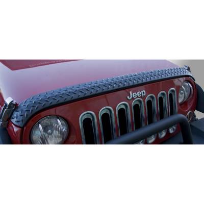Rugged Ridge - Rugged Ridge 11651.17 Hood Guard Body Armor for Jeep Wrangler