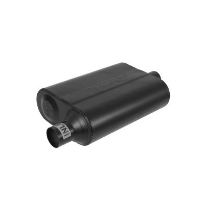 Flowmaster - Flowmaster 40 Series Delta Flow 2.0" Offset/Center Muffler Aluminized 942041