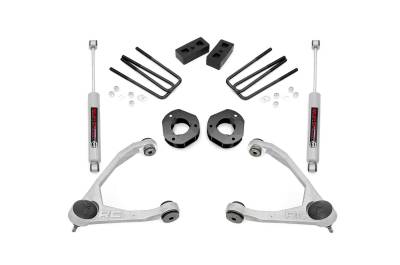 Rough Country Suspension Systems - Rough Country 3.5" Suspension Lift Kit 07-16 Silverado/Sierra 1500 RWD 19831