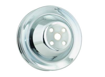 Mr Gasket - Mr Gasket 4971 Chrome Plated Steel Water Pump Pulley