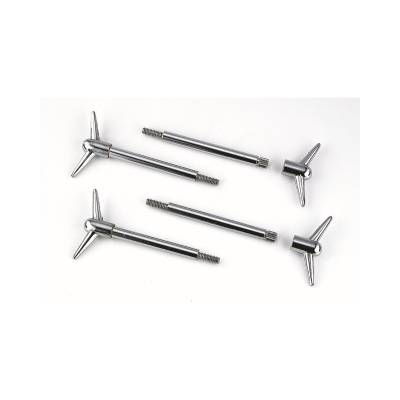 Mr Gasket - Mr Gasket 9824 Chrome Valve Cover Wing Bolts