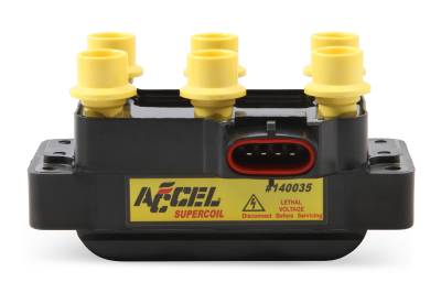 ACCEL - ACCEL 140035 SuperCoil Performance Ignition Coil for 98-10 4.0L 3.0L Ford V6