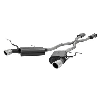 Flowmaster - Flowmaster 817575 Stainless Force II Cat-Back Exhaust for 11-21 Jeep G. Cherokee