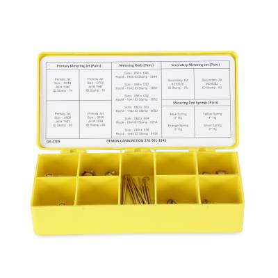 Demon Fuel Systems - Demon Carburetion 1921 Street Demon Calibration Kit