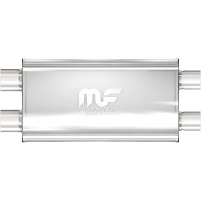 MagnaFlow Exhaust Products - MagnaFlow 12599 Straight-Through Muffler 3" Dual/Dual 5x22x11 Body
