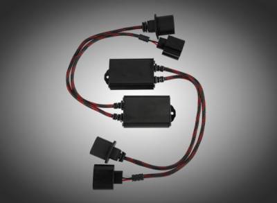 ARC Lighting - ARC Lighting 20132 LED Anti-Flicker Decoder Harness Kit H13 PAIR