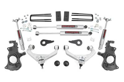 Rough Country Suspension Systems - Rough Country 3.5" Suspension Lift Kit 11-19 Silverado/Sierra HD 95730