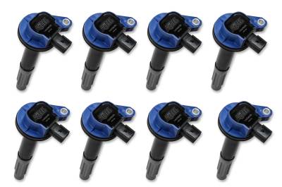ACCEL - ACCEL 140060B-8 Ignition Coils Series for 11-16 Ford 5.0L Coyote Blue 8Pc