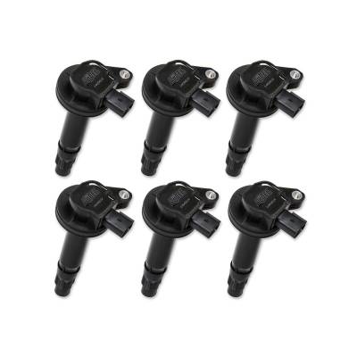 ACCEL - ACCEL 140061K-6 Ignition Coil for 07-16 Ford 3.5L/3.7L V6 Black 6pc