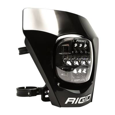 Rigid Industries - Rigid Industries 300418 Adapt XE Number Plate Black Single