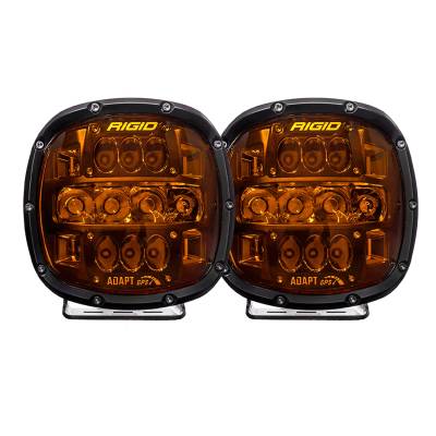 Rigid Industries - Rigid Industries 300515 Adapt XP w/Amber PRO Lens Pair