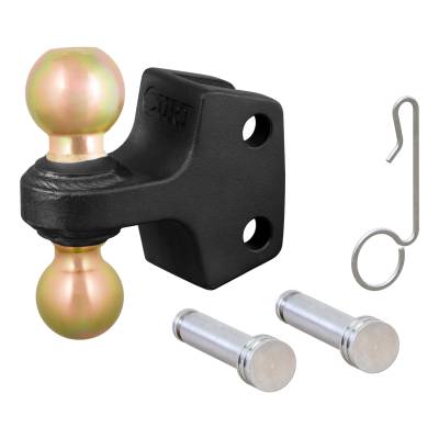 CURT - HD Dual Ball Attachment for Weight Distribution Shank