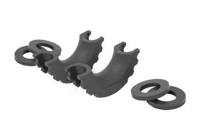 Rough Country Suspension Systems - Rough Country Polyurethane D-Ring Isolator Kit Black for 3/4" D-Rings RS101