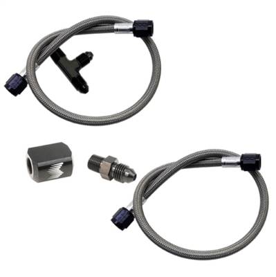 Snow Performance - Snow Performance SNO-40040-BRD Water-Meth Dual Nozzle Upgrade Braided Line