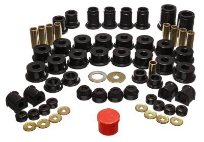 Energy Suspension - Energy Suspension 8.18103G Hyper-Flex Master Bushing Kit Black